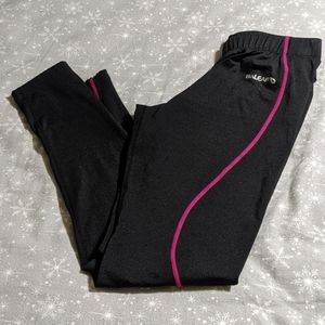 Fleece lined running pants